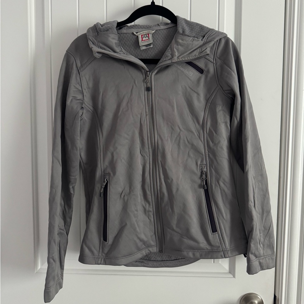 Avalanche Light Gray Quilted Jacket